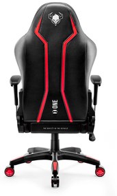 Sedia da gaming Diablo X-One 2.0 Normal Size: Nero-rosso