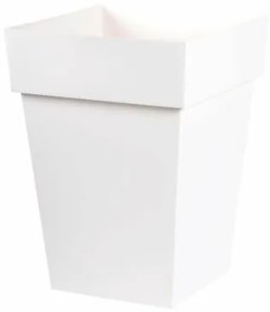 Vaso EDA Tuscany Bianco polipropilene 39 x 39 x 53 cm