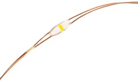 Aigostar - Catena di Natale solare a LED 100xLED/8 funzioni 12m IP65 bianco caldo