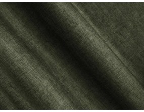 Divano angolare verde (con penisola a destra/con chaise lounge) con rivestimento in velluto Loretto – Cosmopolitan Design