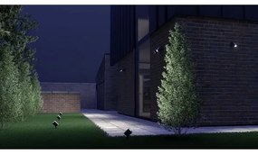 Steinel 058647 - Lampada da esterno con sensore SPOT DUO 2xGU10/7,5W/230V IP44