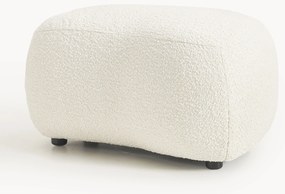 Poggiapiedi da divano in bouclé Alba