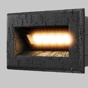 Maytoni O045SL-L3B3K-Luce da esterno da incasso LED BOSCA LED/3W/230V IP65 nero