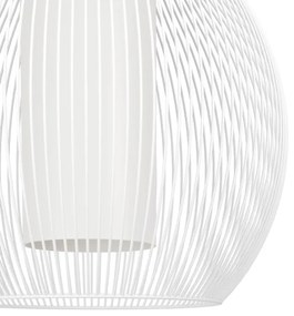 Eglo 900829 - Lampadario a sospensione con filo RAZONI 1xE27/40W/230V bianco
