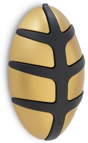 Gancio da parete nero/dorato in plastica Bug – Spinder Design