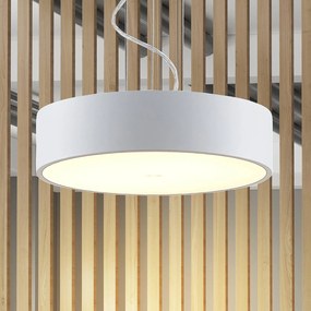 Arcchio Lampada LED a sospensione Noabelle, Ø 40 cm, bianco, metallo Noabelle Arcchio, dimmerabile, Bianco / Opale, Cucina, Metallo, Moderno