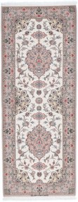 Isfahan Tappeto 90 x 220 (Iran) Annodato A Mano
