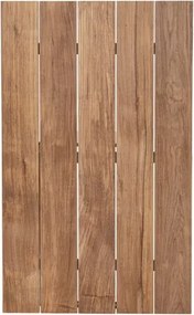 Tavolo Da Esterno In Alluminio Piano In Teak Allungabile 110x253/384 Cm Cameron Antracite Bizzotto