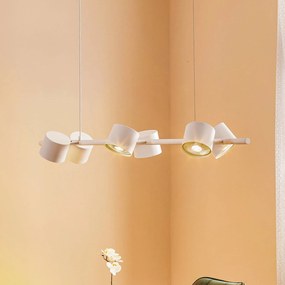 ALDEX Lampada a sospensione Bot, bianco, 6 luci