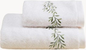 Set di 4 asciugamani in cotone Laurus