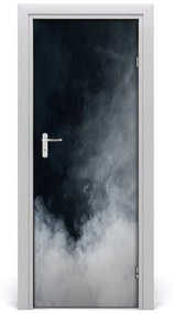 Adesivo per porta Fumo bianco per la casa 75x205 cm