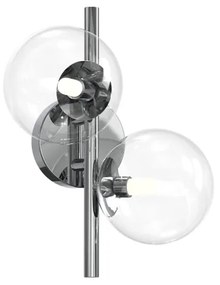 ONLI - Applique da parete KIMBERLY 2xG9/6W/230V cromo lucido