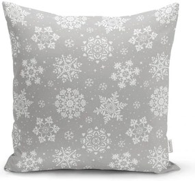 Set di 4 federe natalizie e runner da tavola Fiocchi di neve - Minimalist Cushion Covers