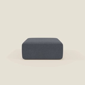 BonBon pouf divano modulare in 2 dimensioni in tessuto smacchiabile T23 blu grafite