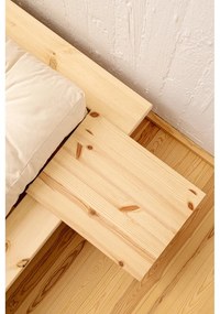 Comodino di colore naturale in pino massiccio Japan – Karup Design