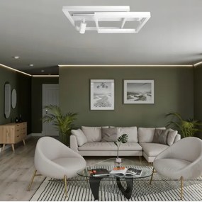 Plafoniera LED LED/38W/230V + 1xGU10/30W bianca