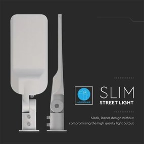Lampione LED stradale SAMSUNG CHIP 100W 230V 4000K IP65 grigio