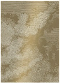 KEK Amsterdam Wandbild Engraved Clouds Gold 2 - M