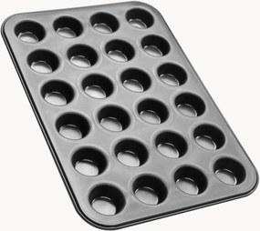 Stampo per 24 mini muffin Black Metallic