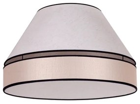 Duolla - Plafoniera AVIGNON 3xE27/15W/230V diametro 60 cm beige