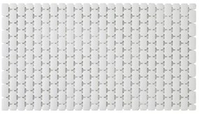 Tappetino antiscivolo doccia bianco 40x73 cm in plastica Spring