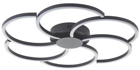 Brilliant - Plafoniera LED FICO LED/32W/230V diametro 65 cm nero