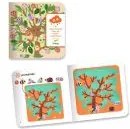 Gioco creativo - collage in feltro morbido - alberi delle quattro stagioni