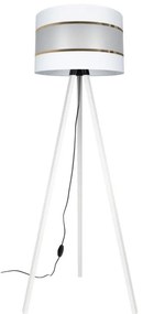 Lampada da terra CORAL 1xE27/60W/230V bianco/oro