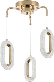 LAMPADA LED A SOSPENSIONE DA SOFFITTO G173-3CP GOLD
