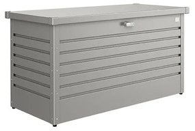 Baule panchina BIOHORT 130 in acciaio grigio L 134 x H 71 x P 62 cm
