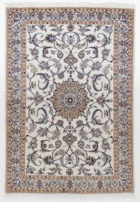 Nain Tappeto 100x150 (Iran) Annodato A Mano