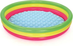 Bestway - Piscina gonfiabile baby summer 3 anelli per bambini 2anni + cm 152 51103