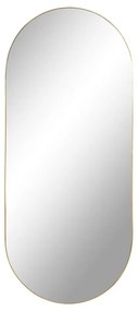 Specchio da parete con cornice in oro , 35 x 80 cm Jersey - House Nordic