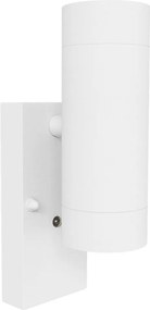Applique Bidirezione GU10 con Sensore Crepuscolare IP65 - Bianca