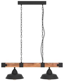 Eglo 44085 - Lampadario a catena OLDBURY 2xE27/60W/230V