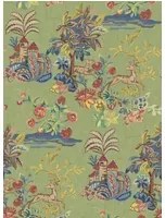 GP & J Baker Carta da parati Knight's Tale - Spring Green