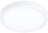 Plafoniera Moderna Fueva 5 In Acciaio Bianco Led 17W 3000K Ip20