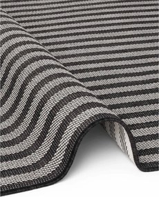 Tappeto da interno/esterno nero/color crema 120x170 cm Haringey Linley – Ted Baker