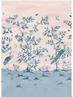 Harlequin Wandbild Florence - Powder/ China Blue