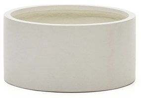 Kave Home - Vaso Aiguablava in cemento bianco Ã˜ 62 cm