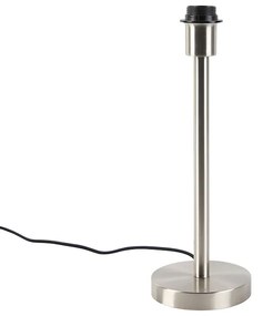 Lampada da tavolo moderna in acciaio senza paralume - Simplo