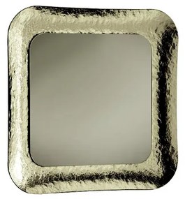 Specchio quadrato Bronzo con cornice in vetro PALACE 100x100 cm