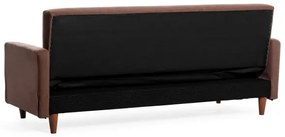 Divano 2 posti NARA marrone