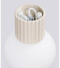 Lampada da parete color crema ø 12 cm Orbital – Sollux