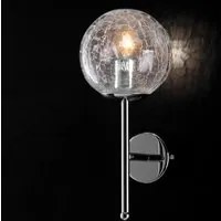 Applique Moderna Tresor Cromo 1 Luce E14