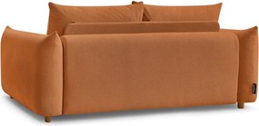 Divano arancione allungabile 214 cm Ernest – Bobochic Paris