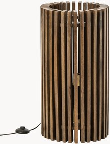 Lampada da tavolo grande in legno di mango Gerillt