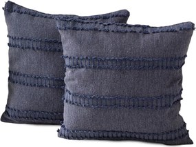 Federe decorative in set 2 pz 43x43 cm Tuffet – Mioli Decor