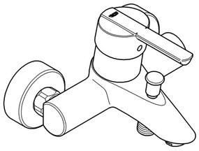 GROHE 32269000 - Miscelatore per vasca FEEL DN 15 cromo lucido