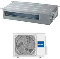 Climatizzatore Condizionatore Haier Inverter Canalizzato Slim Bassa Prevalenza 24000 Btu AD71S2SS1FA + 1U71S2SR2FA R-32 Wi-Fi Integrato A++/A